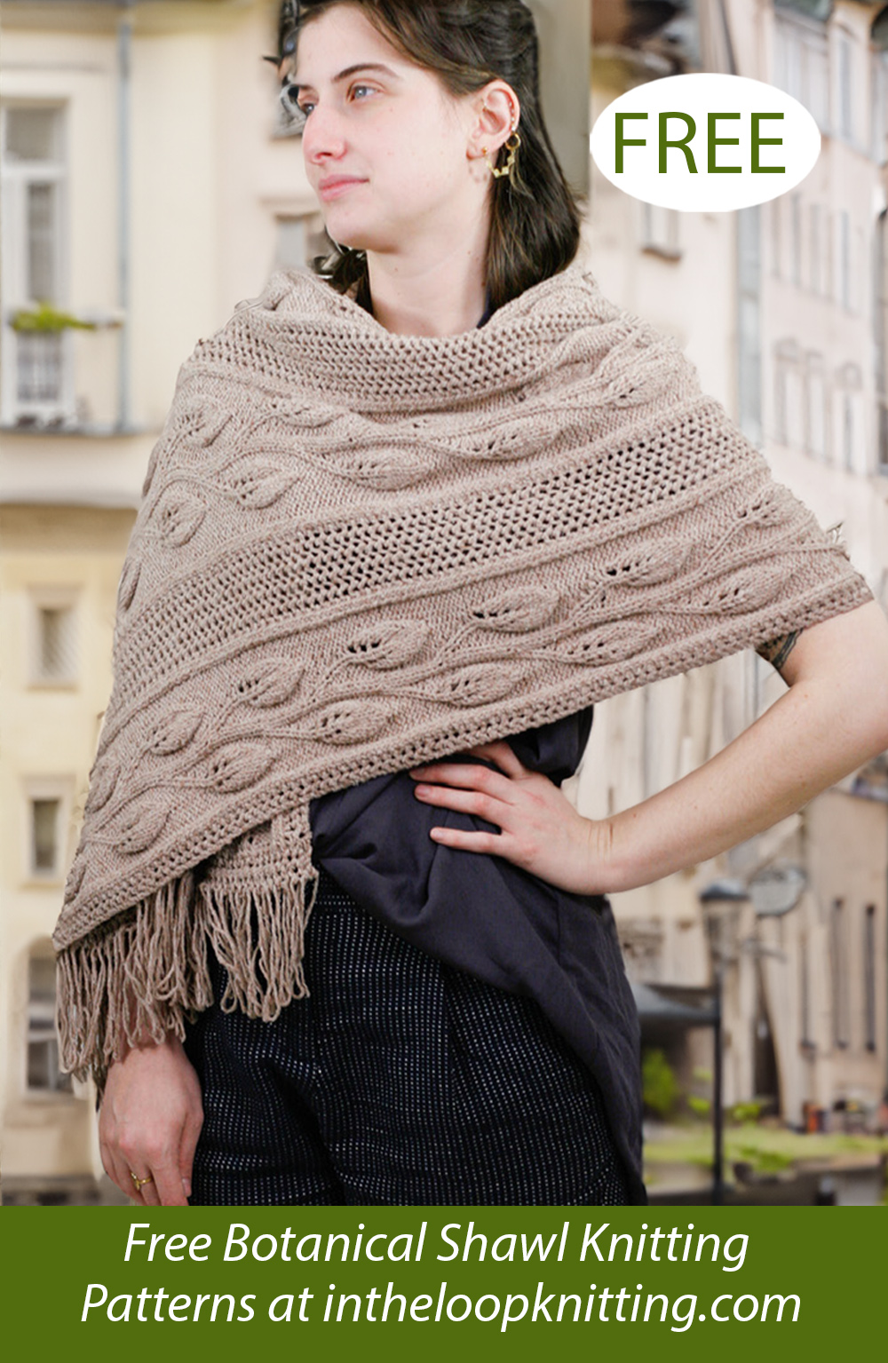 Free Myrtle Shawl Knitting Pattern 