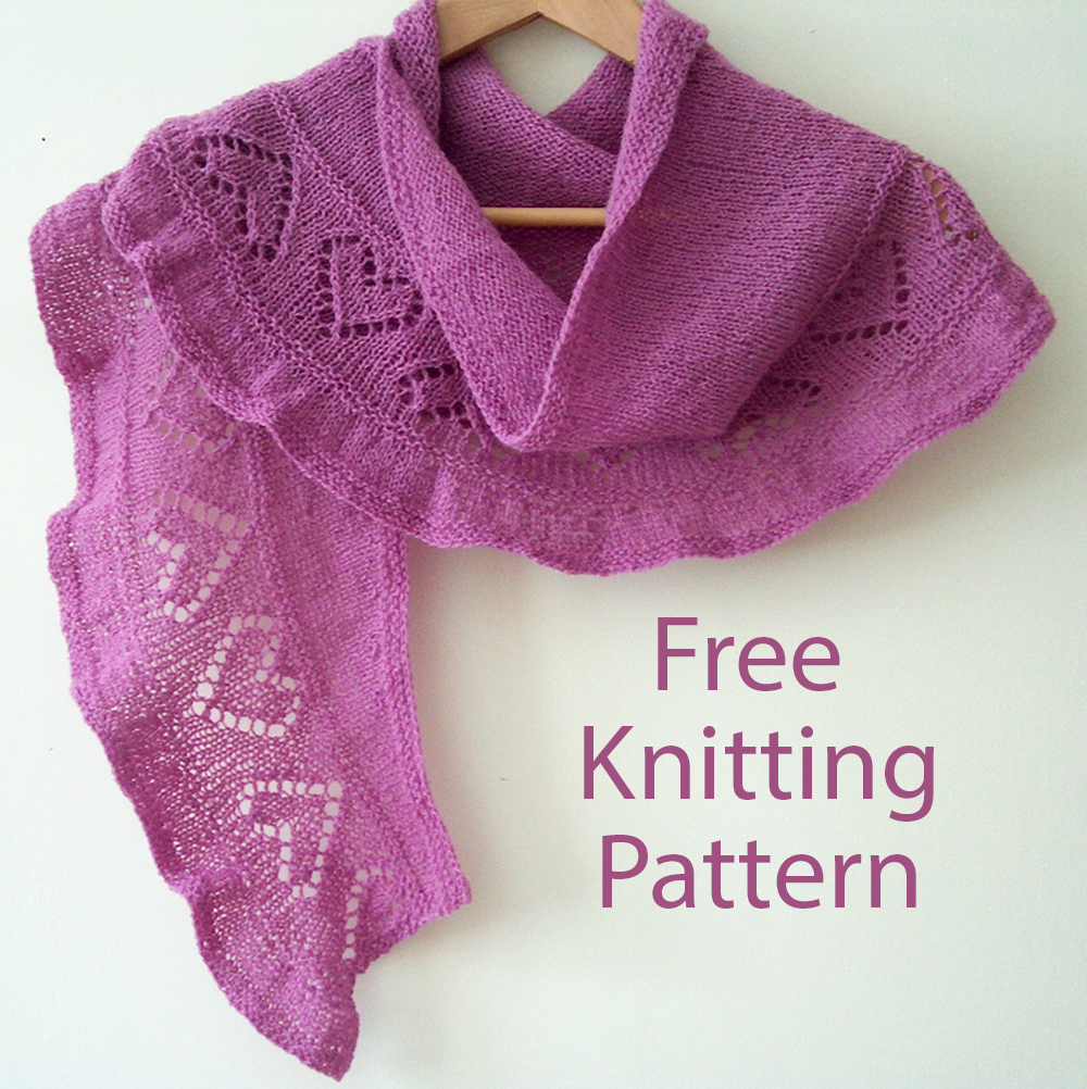 Free Shawl Knitting Pattern Myst Shawl 