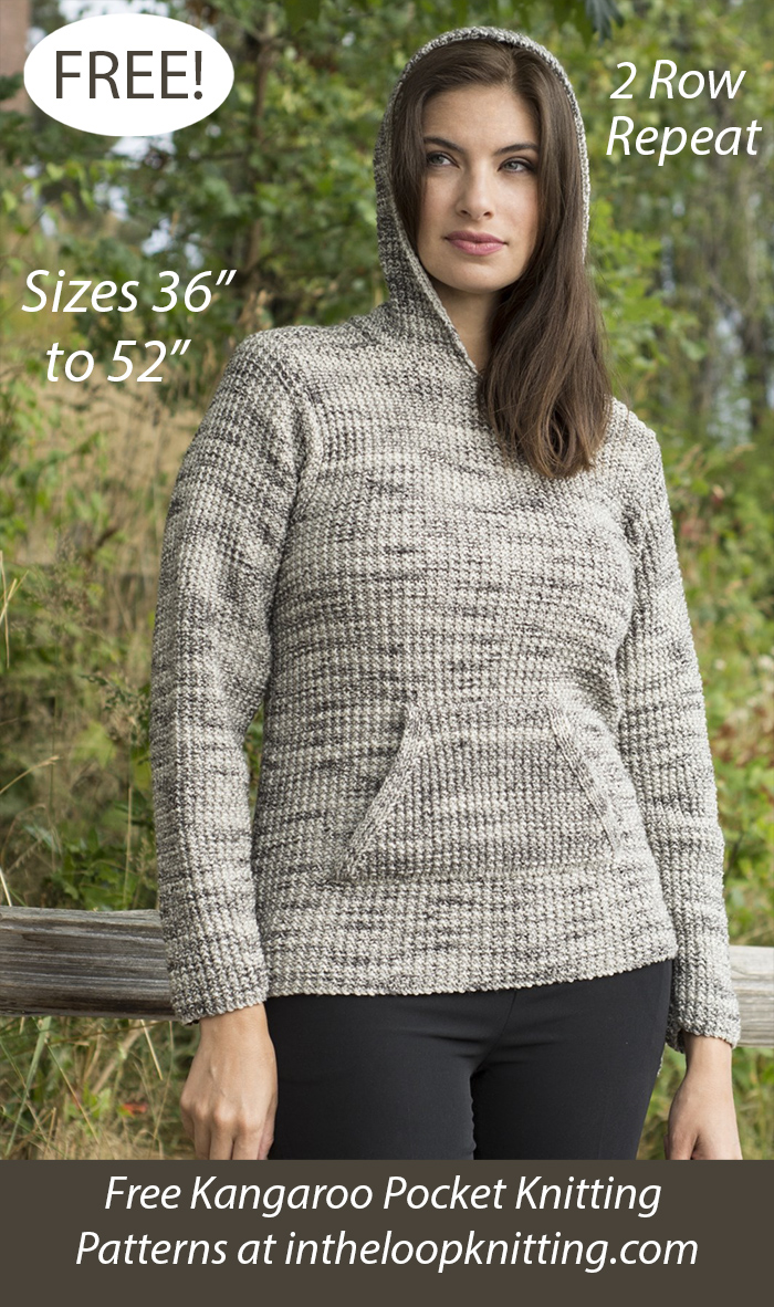 Free Knitting Pattern In The Hoodie Pullover
