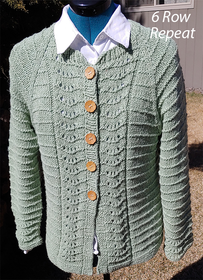 Nadia Jeanne Cardigan Knitting Pattern
