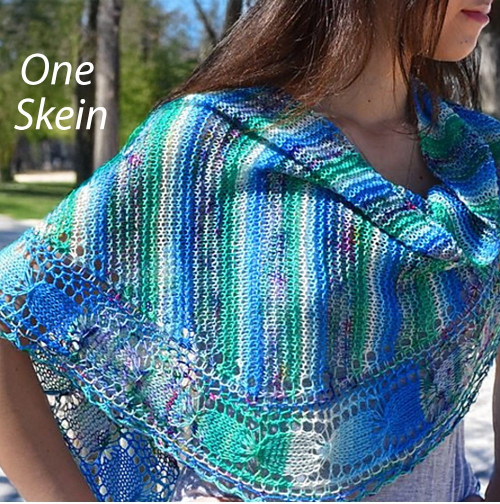 Free Knitting Pattern Naia Shawl