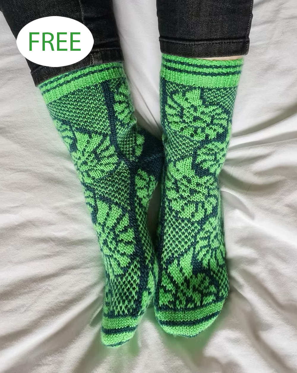 Free Nautile Socks Knitting Pattern