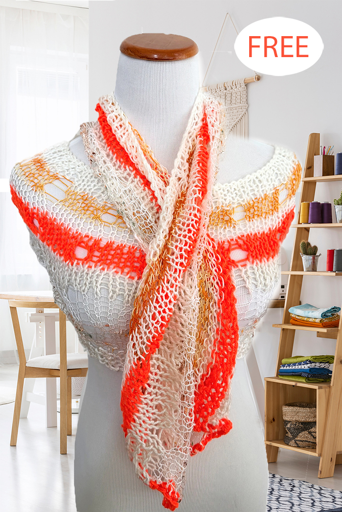 Free Neology Shawl Knitting Pattern