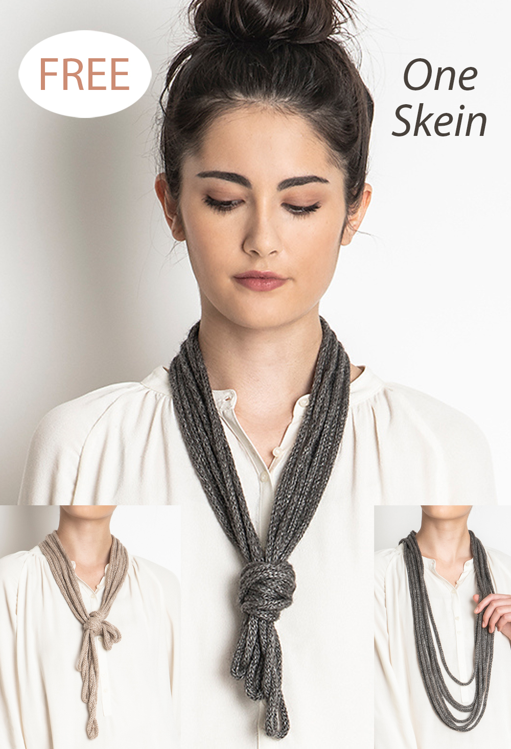 Free New Hope Necklace Knitting Pattern