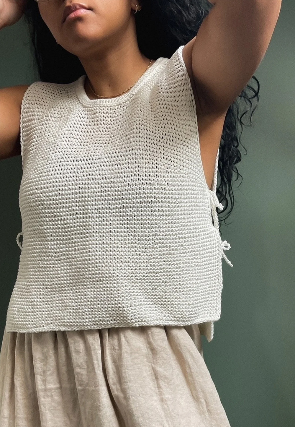 Nexi Vest  Knitting Pattern