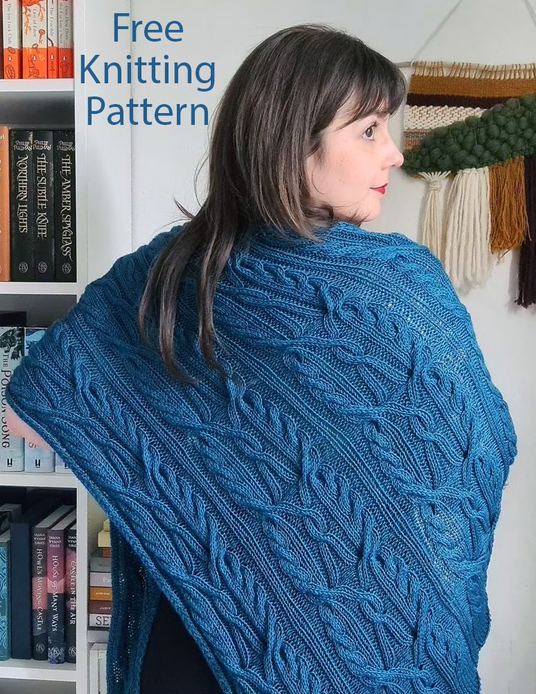 Knitting Pattern for Nona Shawl