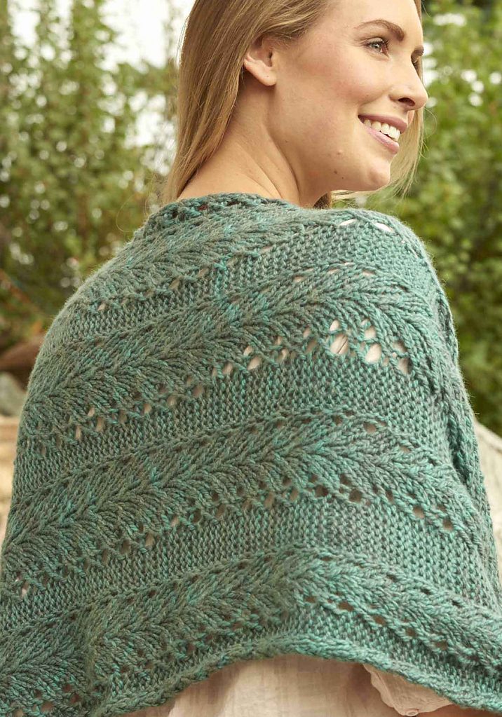 Shawls for Bulky Yarn Knitting Patterns - In the Loop Knitting