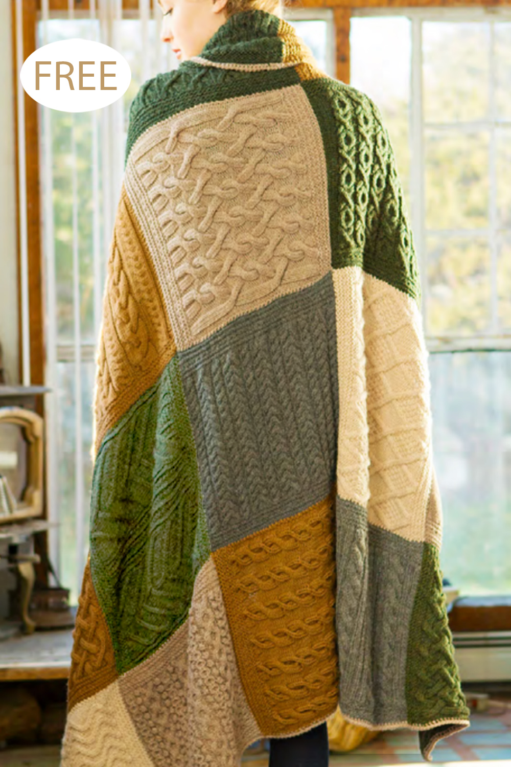 Free Knitting Pattern for Norah Gaughan Sampler Afghan