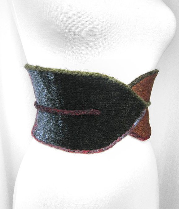 Free knitting pattern for Norobi Belt