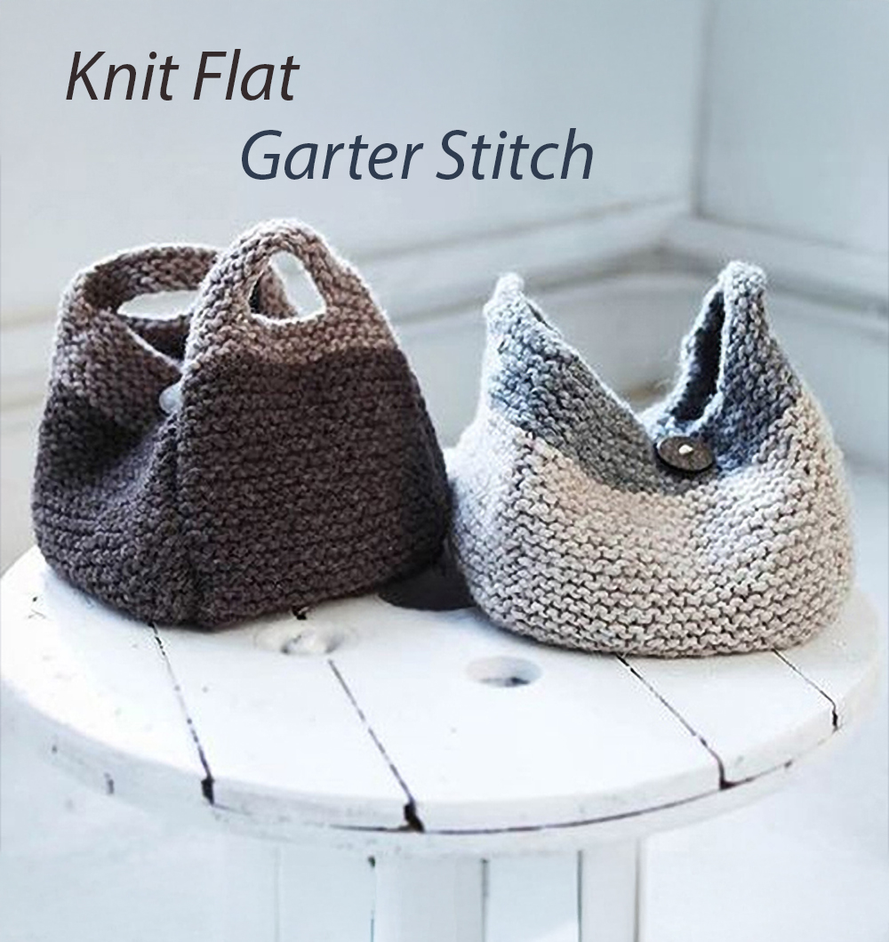 North Handbag Knitting Pattern Katia North Bag
