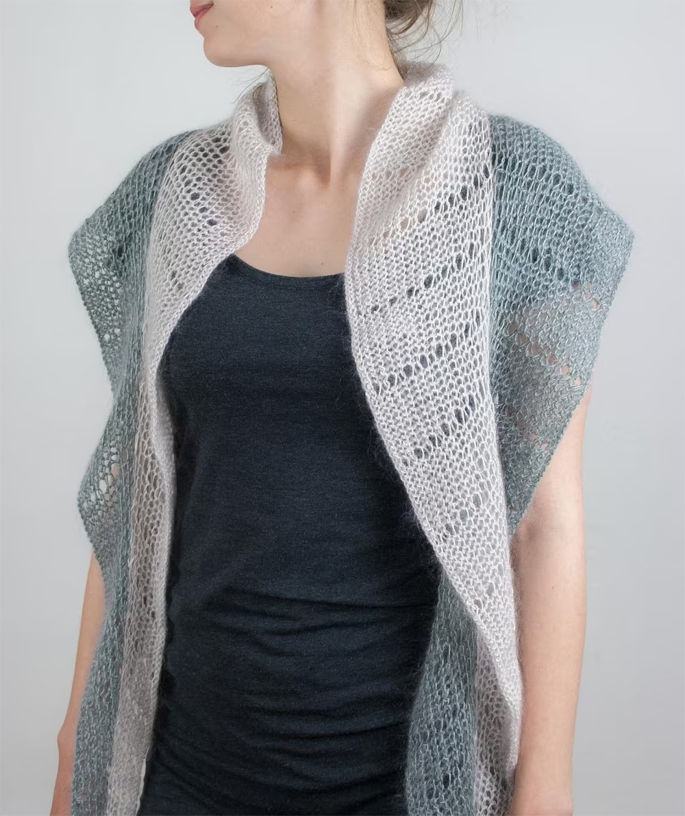 North Sea Mist Shawl Knitting Pattern