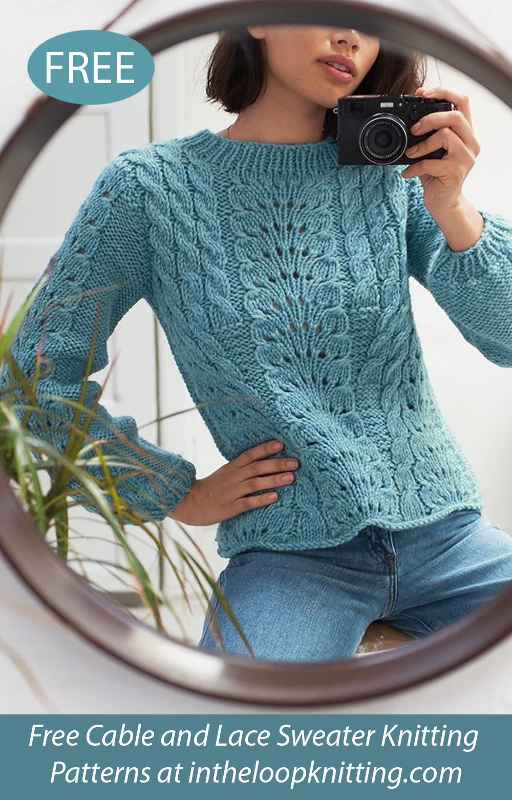Free Women's Sweater Knitting Pattern Not Your Average Sweater 16