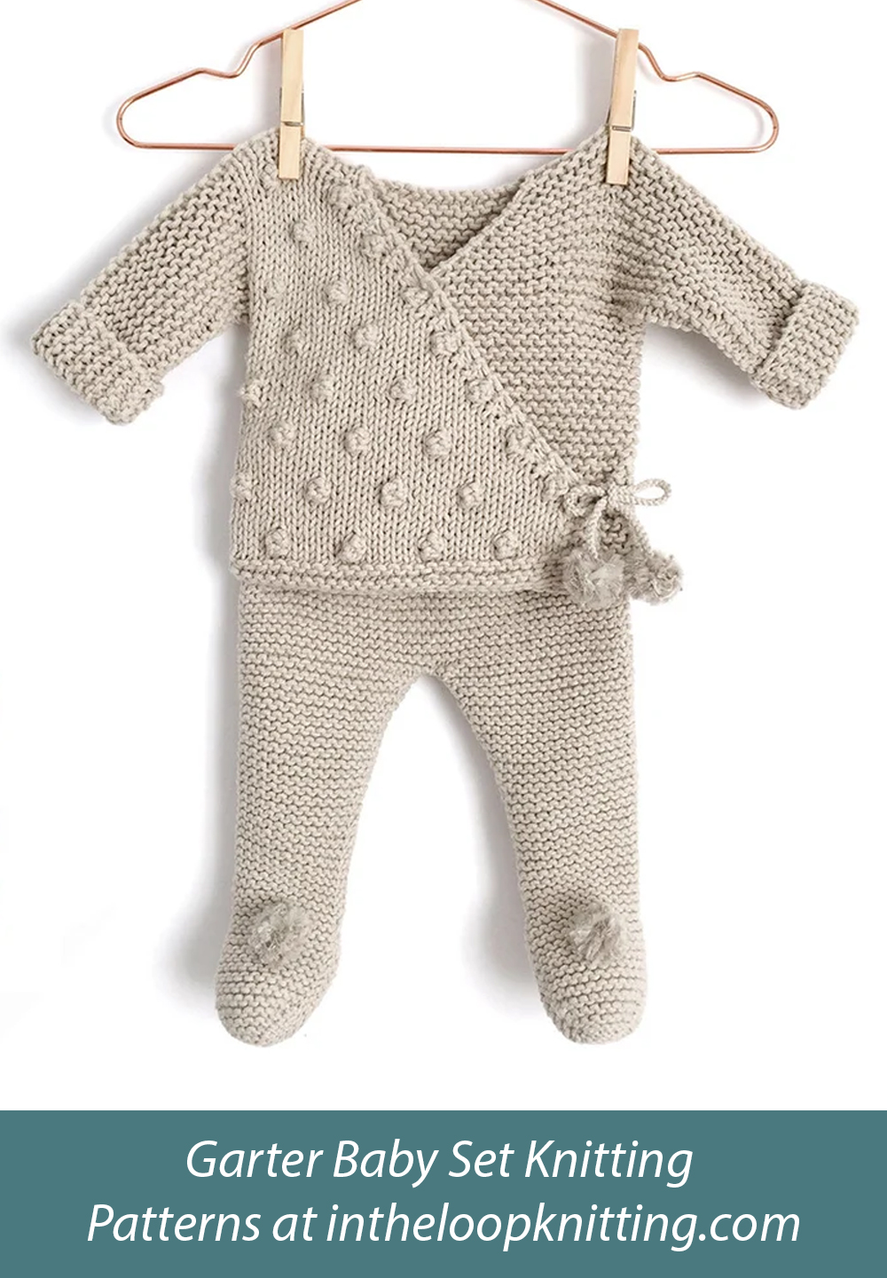 Nur Baby Cardigan and Leggings Set Knitting Pattern