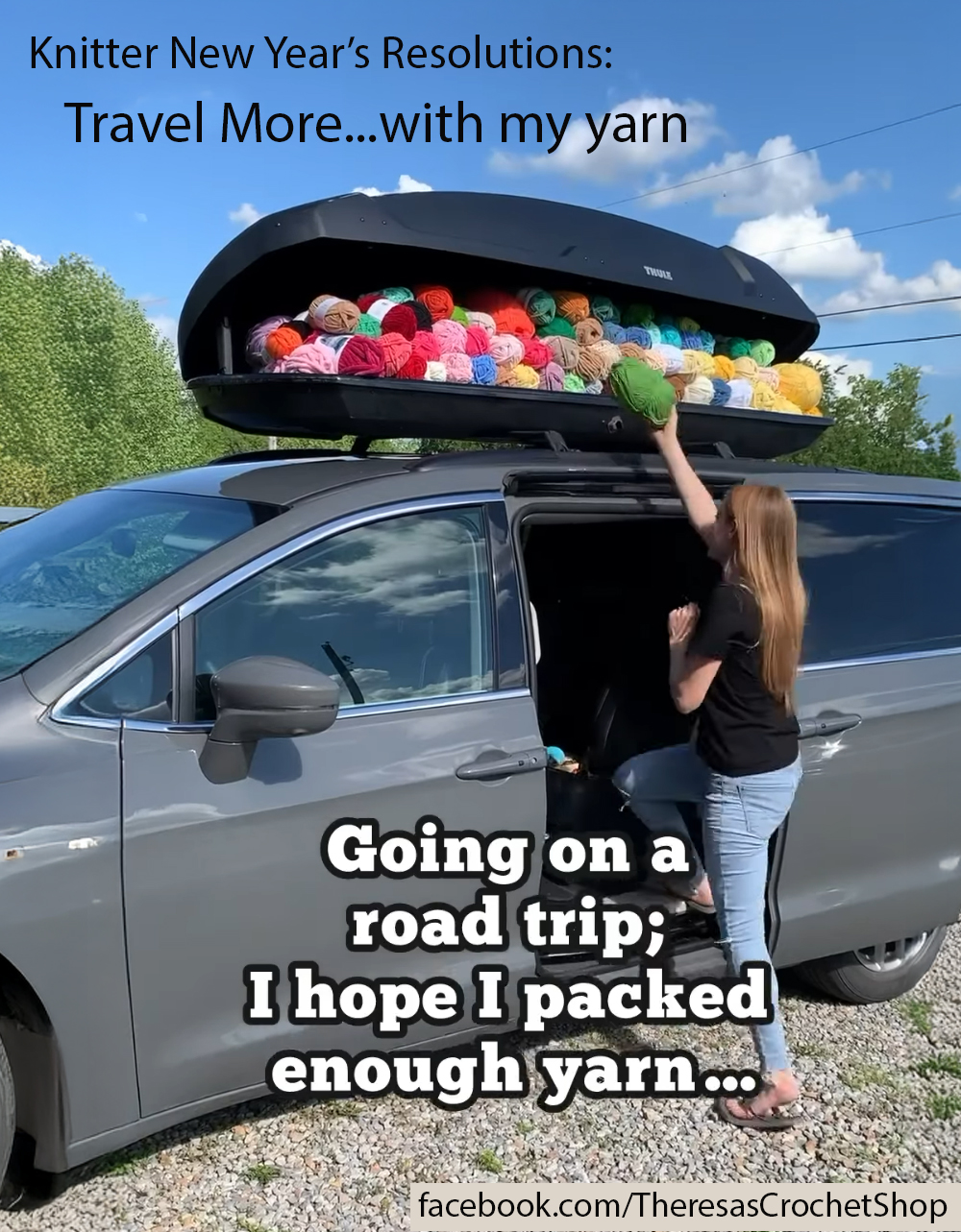 Free Knitting Pattern for a Knitter Costume