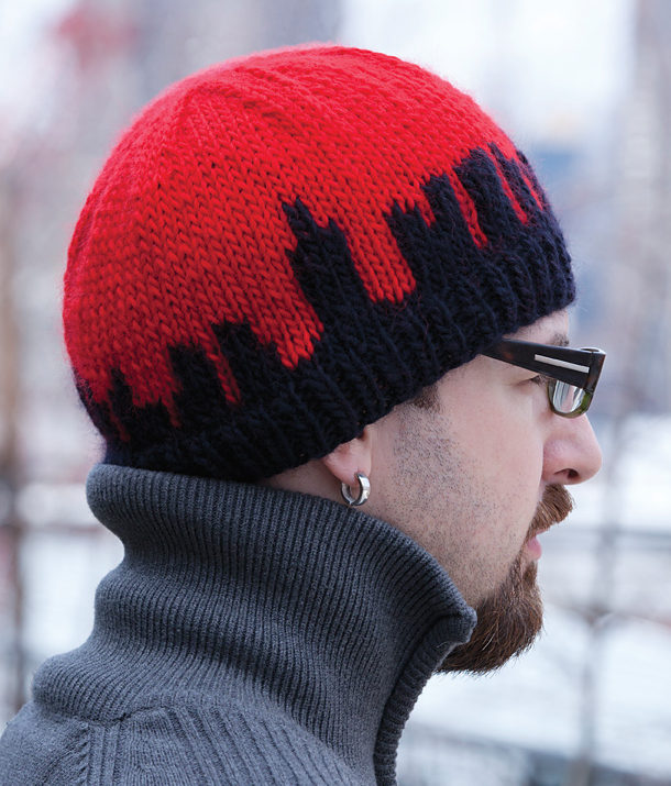 Free Knitting Pattern for NY State of Mind Hat