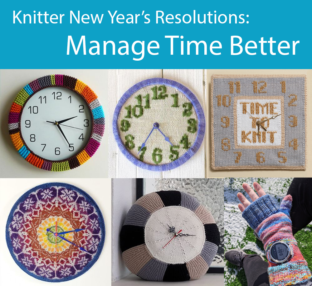 Clock Knitting Patterns