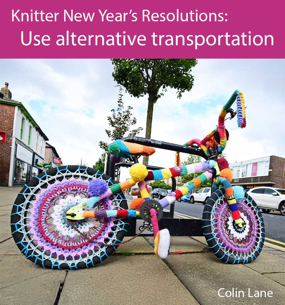 Yarnbombed Bike Knitting Pattern