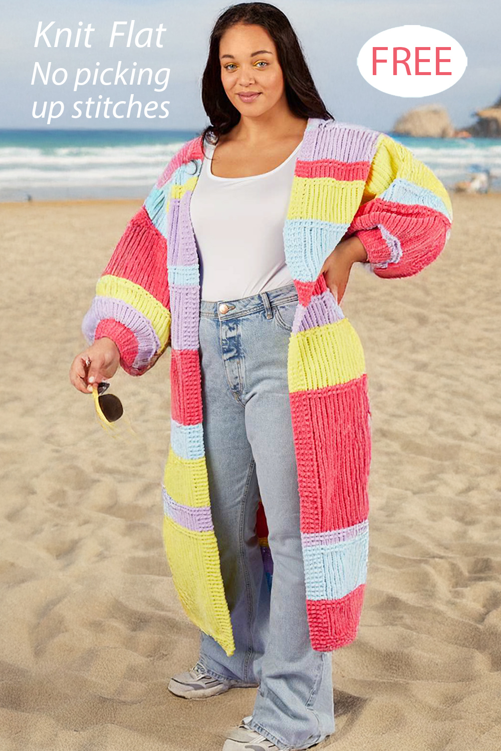 Free Easy Oh So Dreamy Cardigan Knitting Pattern
