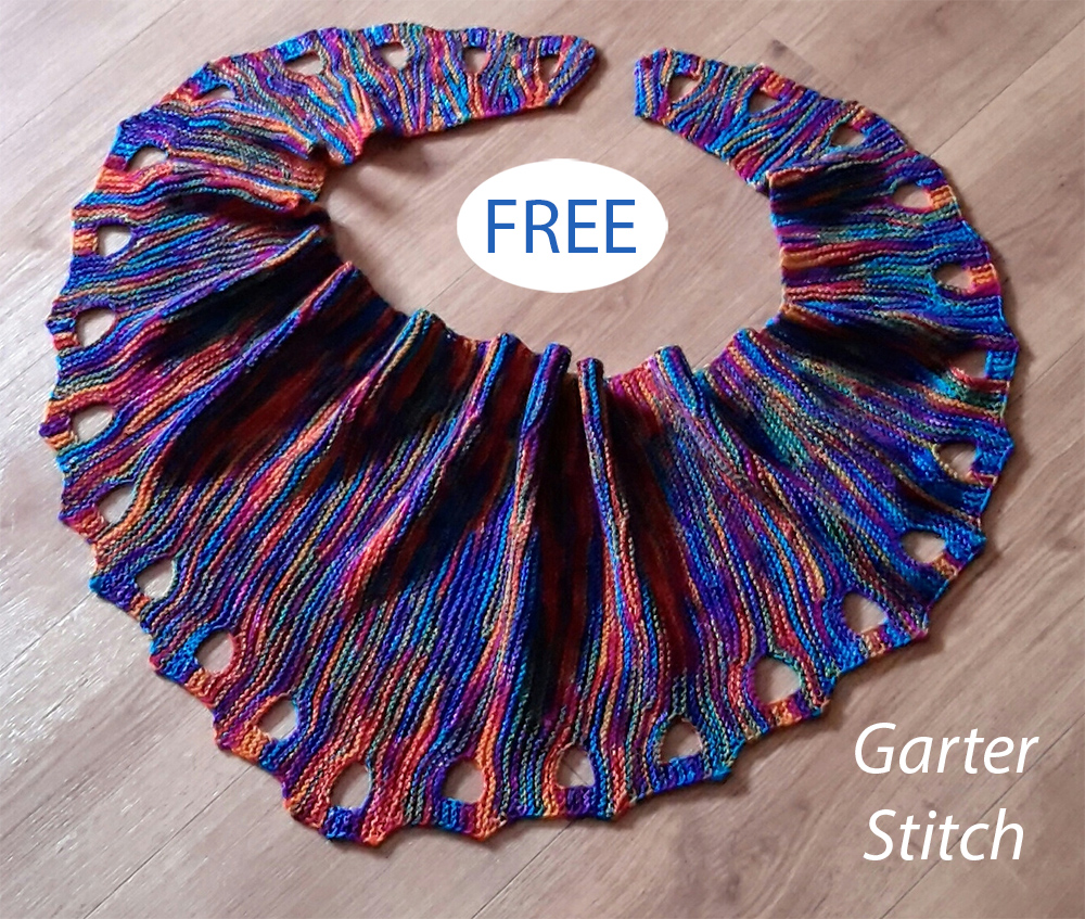 Free Ojos de Bruja Scarf Knitting Pattern