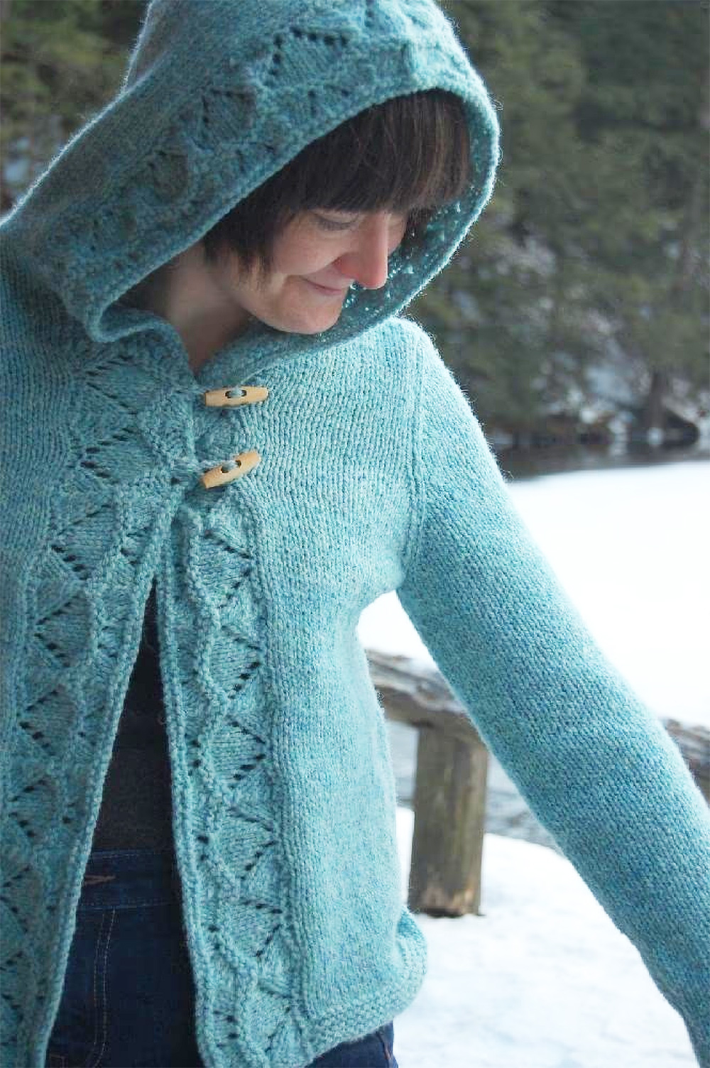 Knitting Pattern Old Mill Hoodie