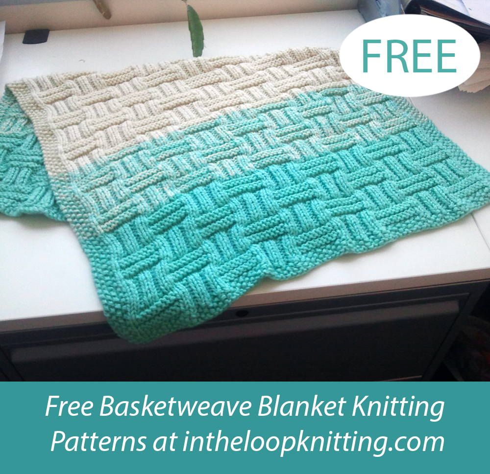 Knitting Pattern Basket Weave Baby Blanket At Vincent Womack Blog
