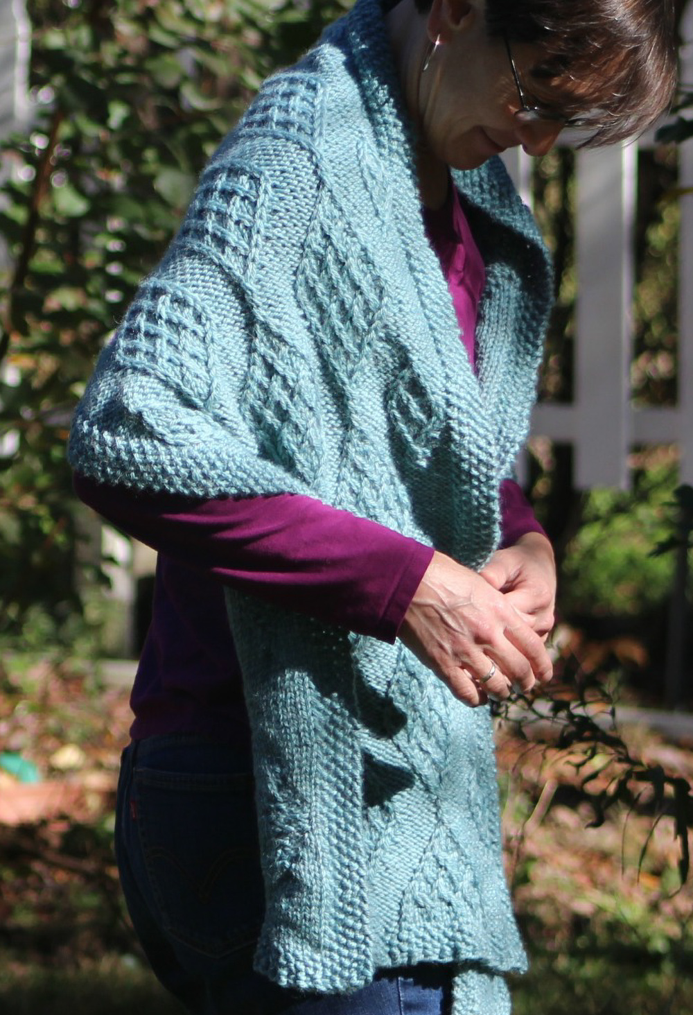 Some Days are Diamonds Shawl Knitting Pattern