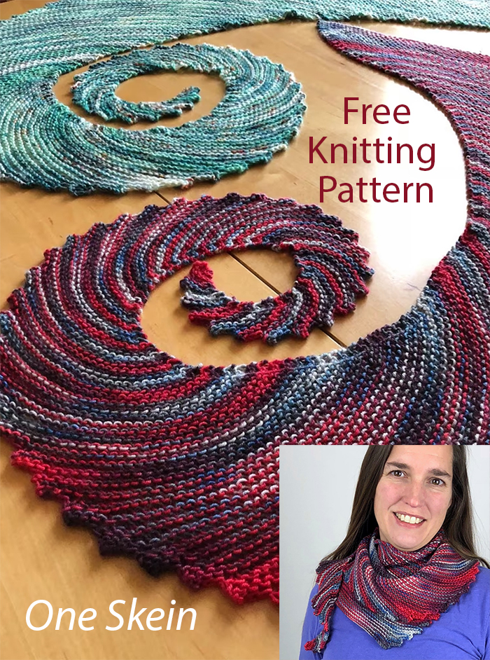 Free One Skein Wonder Scarf Knitting Pattern
