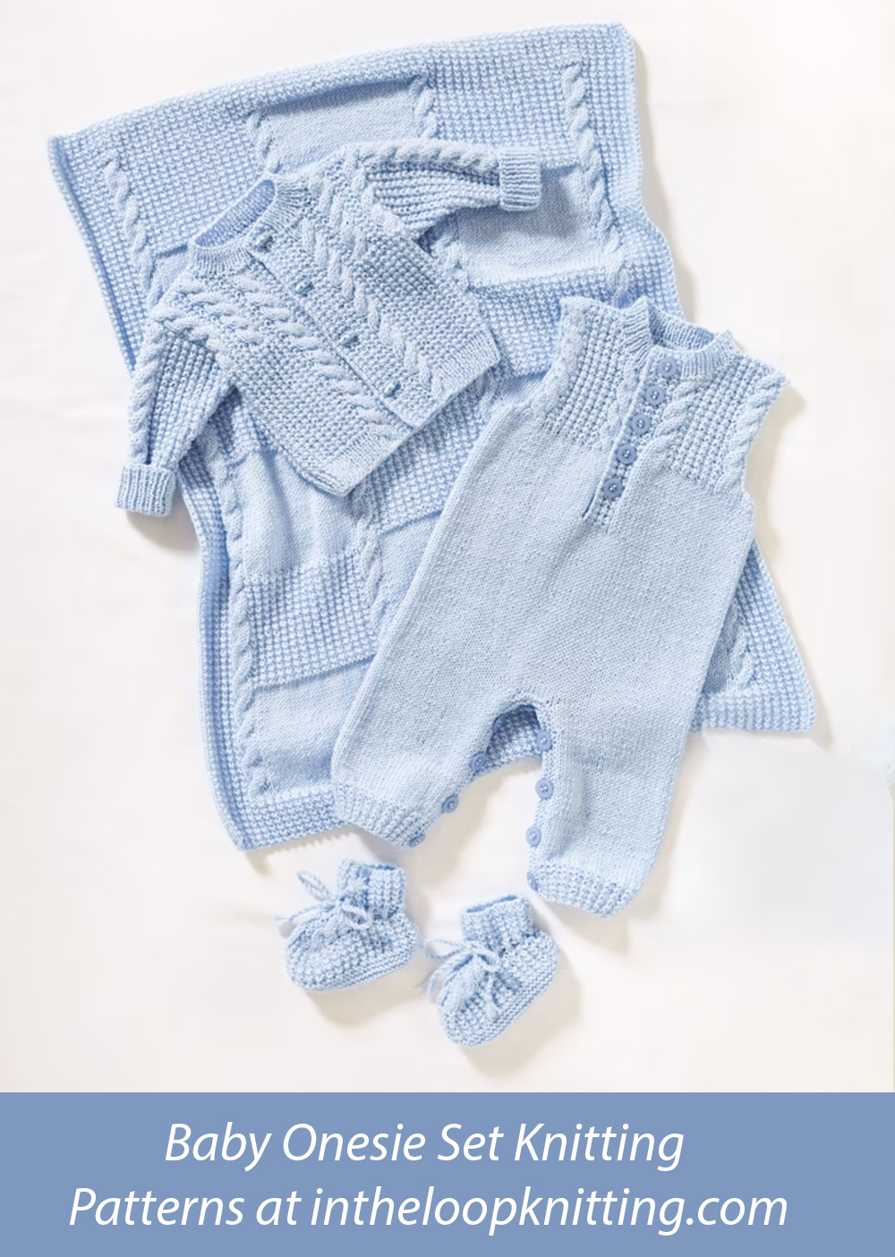 Baby Layette Set Knitting Pattern