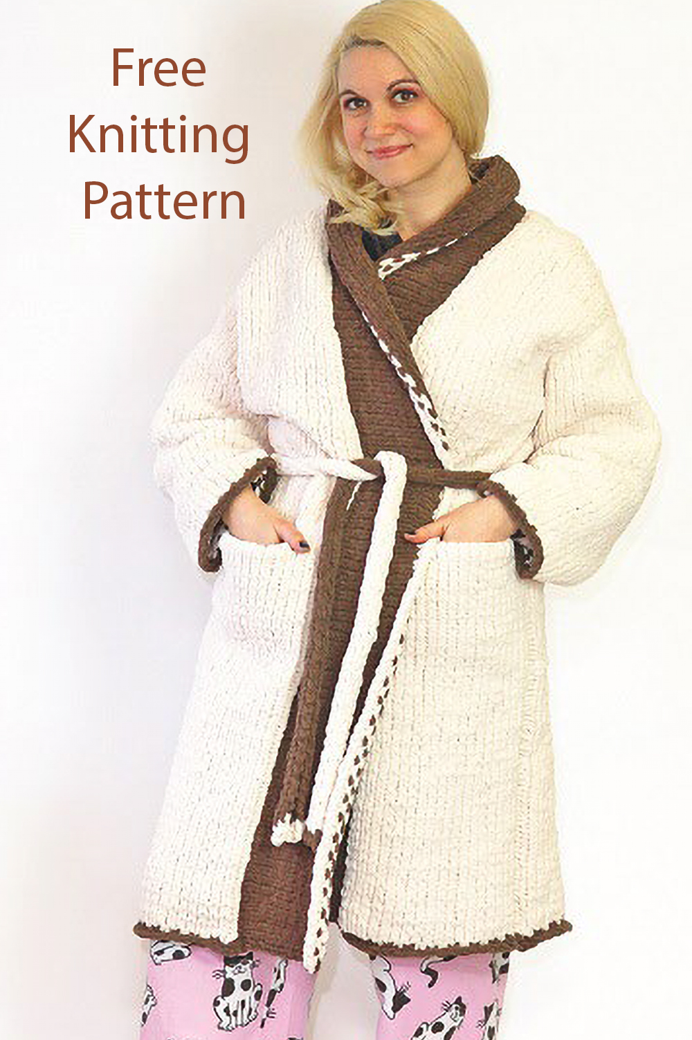 Free Opulence Bathrobe Knitting Pattern