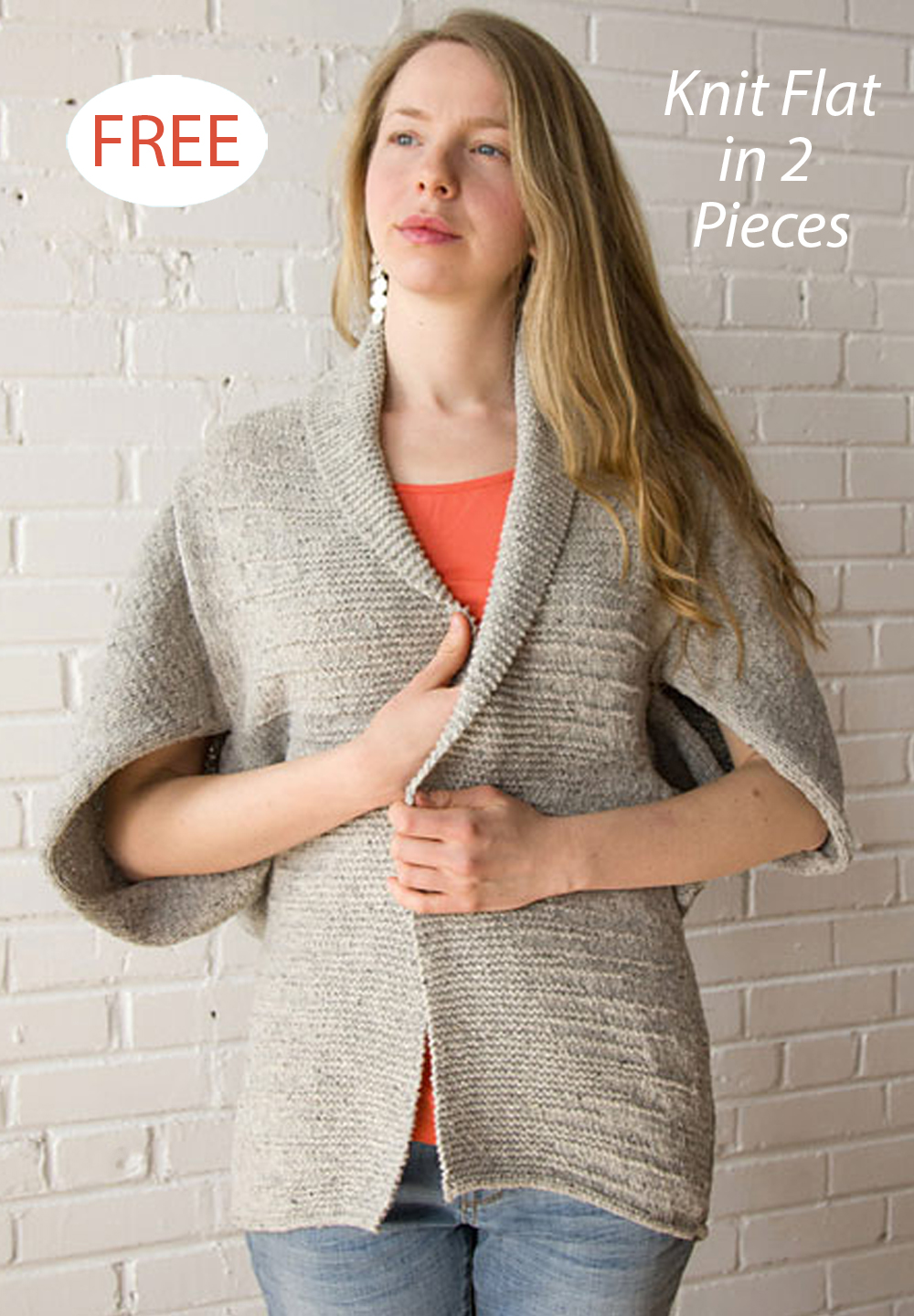 Free Orikata Cocoon Cardigan Knitting Pattern