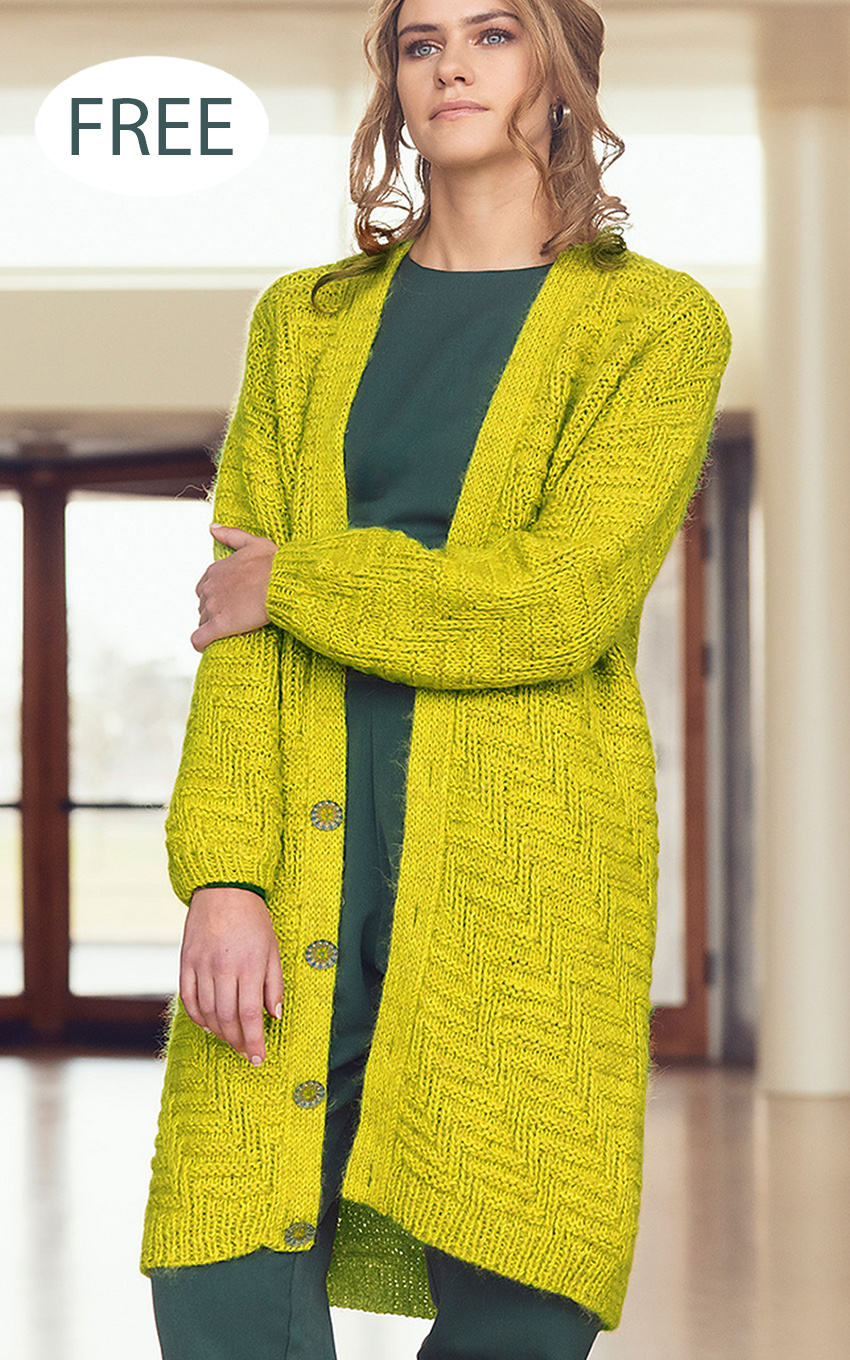 Osier Cardigan Knitting Pattern