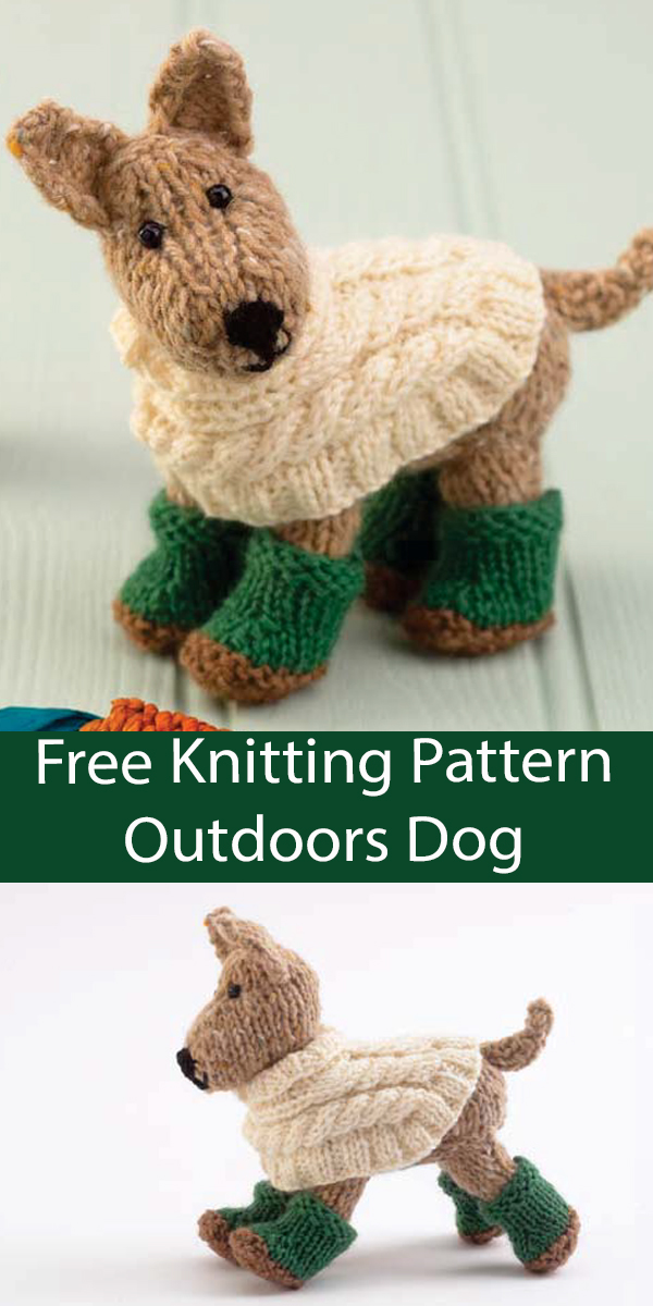 Free Knitting Pattern Outdoors Dog