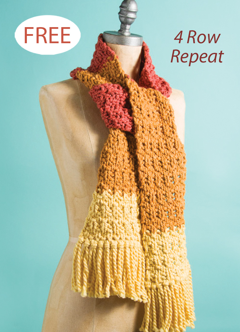 Free Outer Fast and Fun Scarf Knitting Pattern Reversible