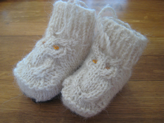 4 ply baby booties knitting patterns free