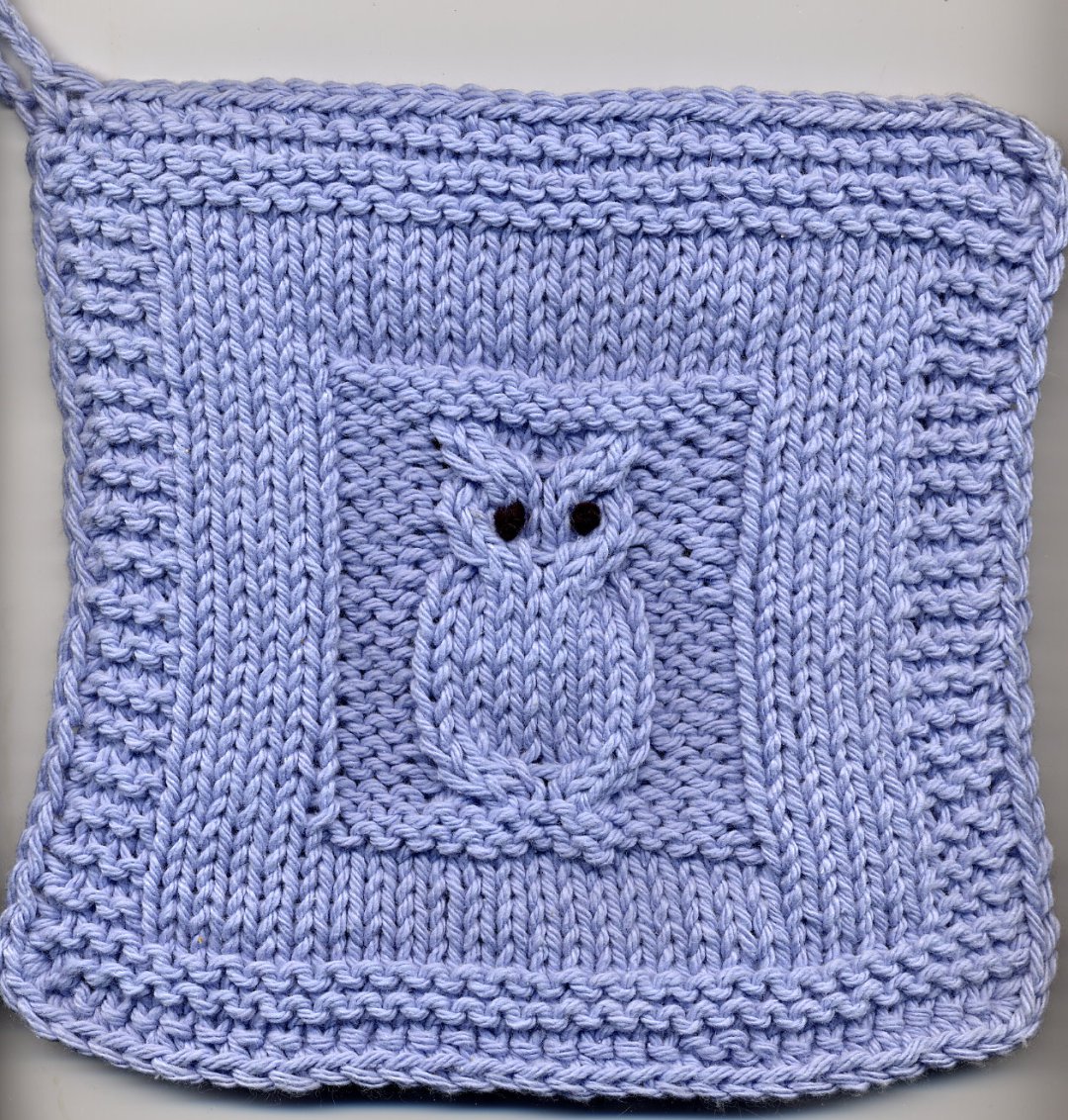 Photo of owl potholder