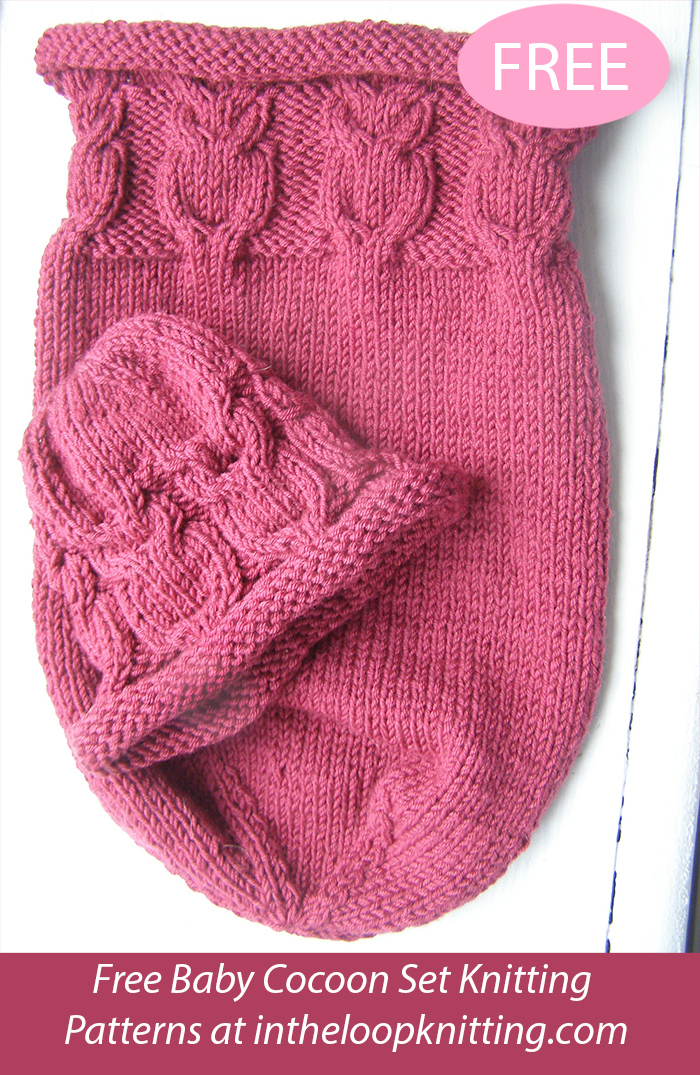 Free Baby Owlie Sleep Sack and Matching Hat Knitting Pattern
