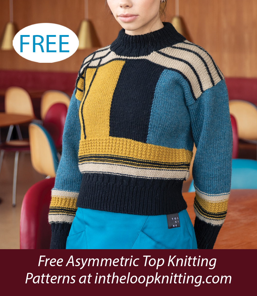 Free Sweater Knitting Pattern Oxford Sweater 