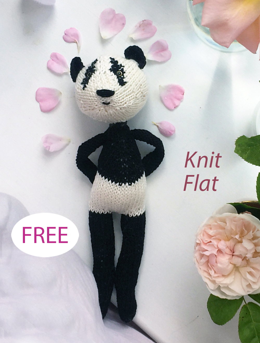 Free Panda Knitting Pattern 