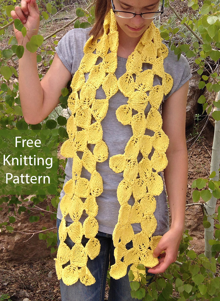 Free Pando Scarf Knitting Pattern