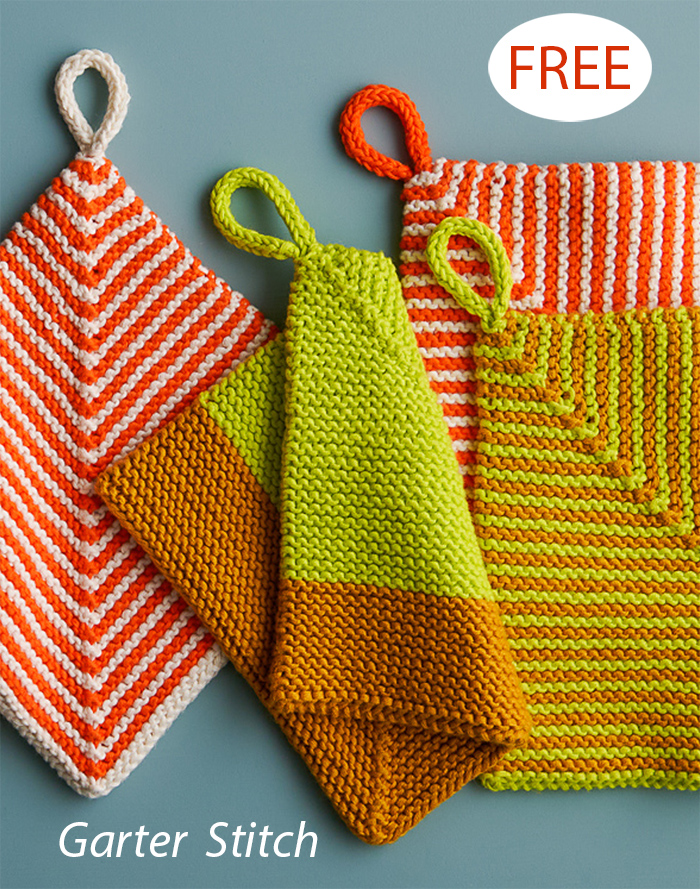 Free Knitting Pattern Pantry Pot Holders