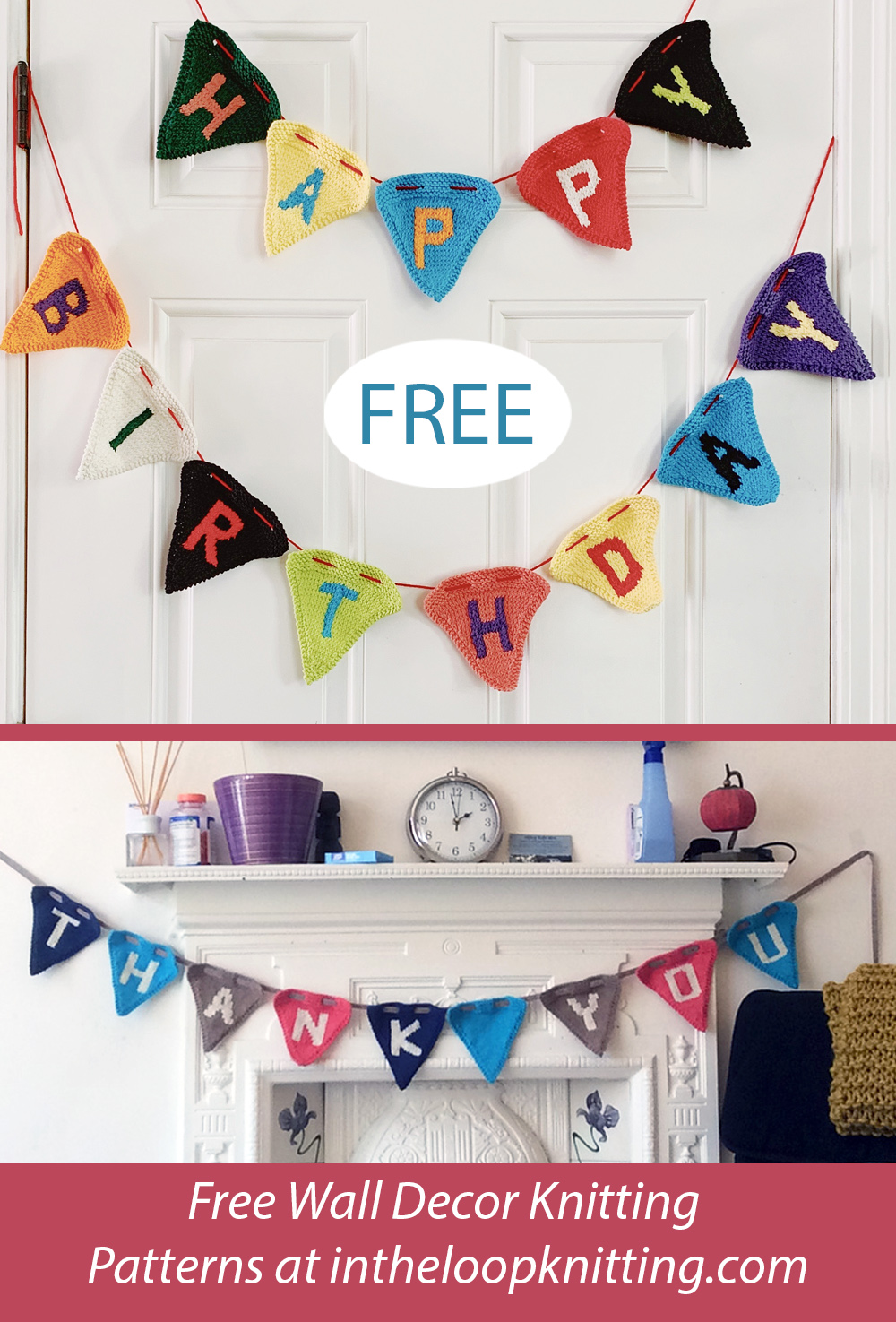 Free Party Bunting Knitting Pattern