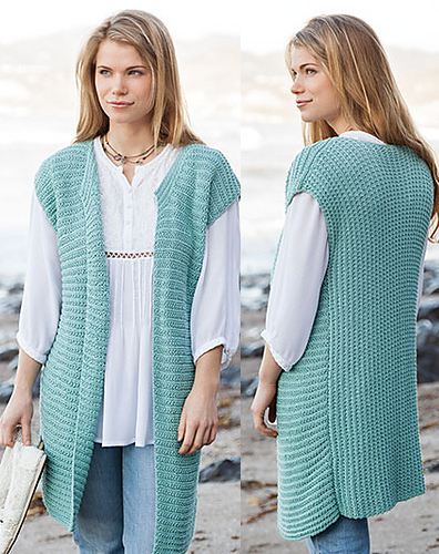Knitting Pattern for Passionista Vest