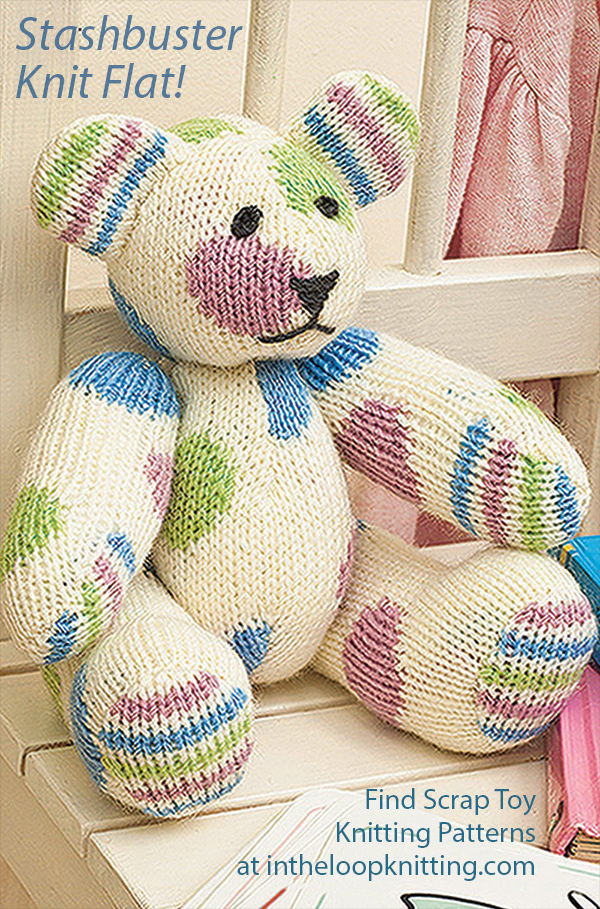 Teddy Bear Knitting Patterns Patterned Teddy Bear