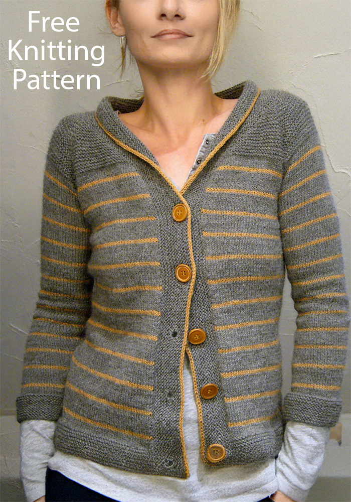 Free Knitting Pattern Paulie Cardigan