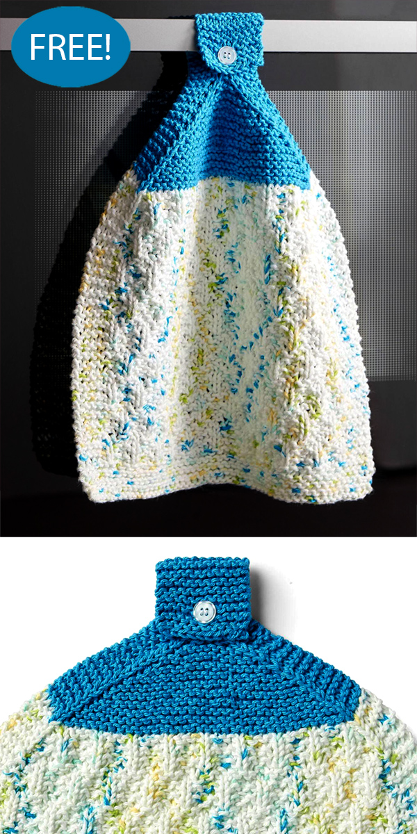 Free Knitting Pattern for Handy Cloth