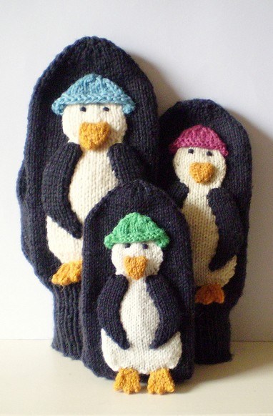 Penguin Mittens
