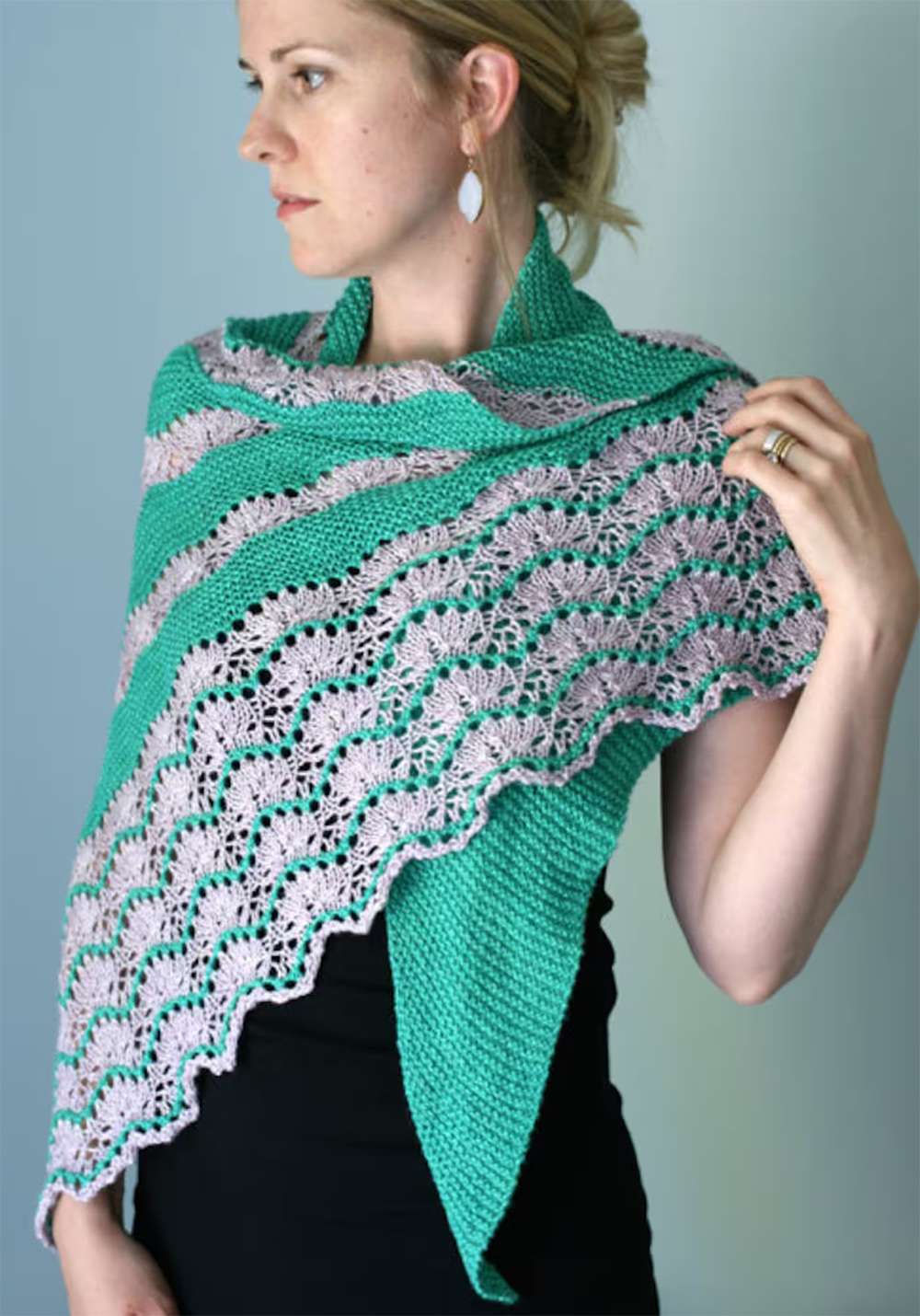 Pennae Shawl Knitting Pattern