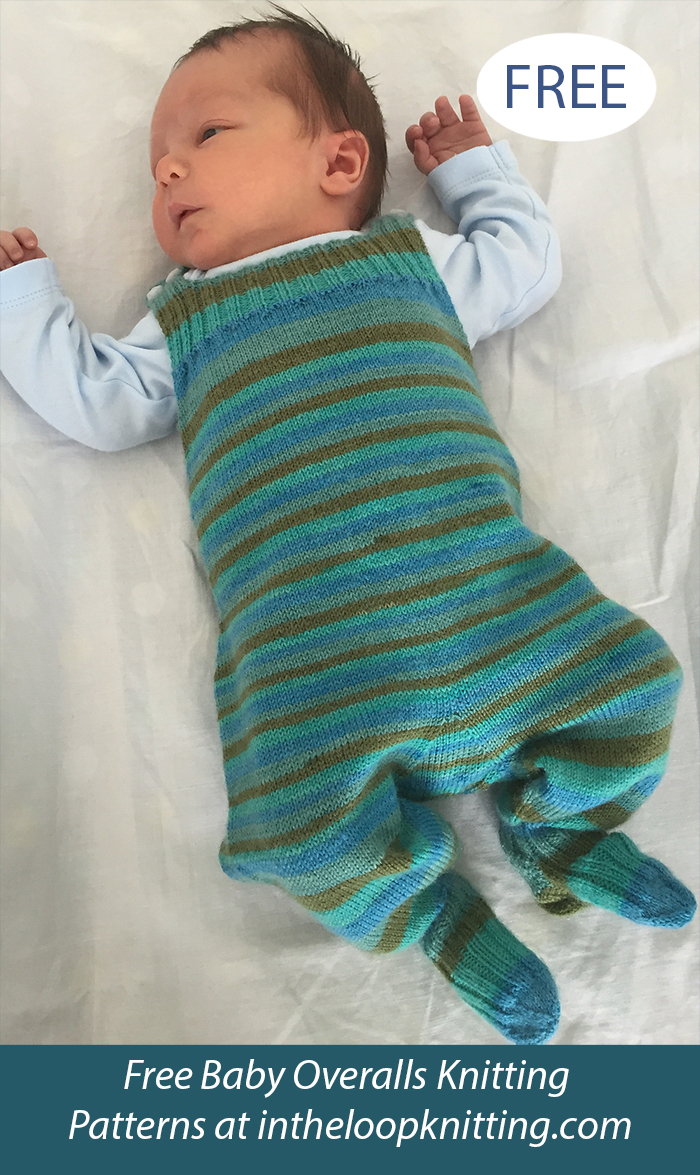 Free Knitting Pattern for Pepita Baby Onesie