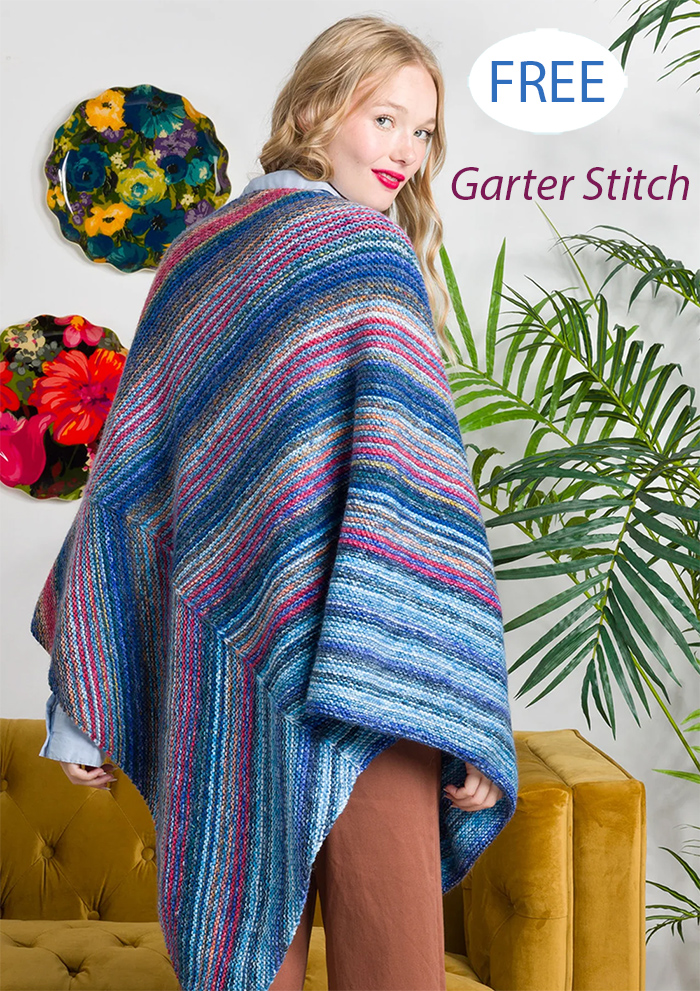 Free Perfect Fade Shawl Knitting Pattern