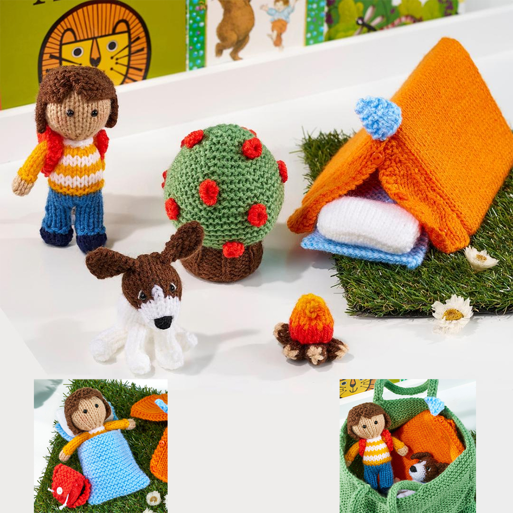 Perfect Pitch Camping Set Knitting Pattern 